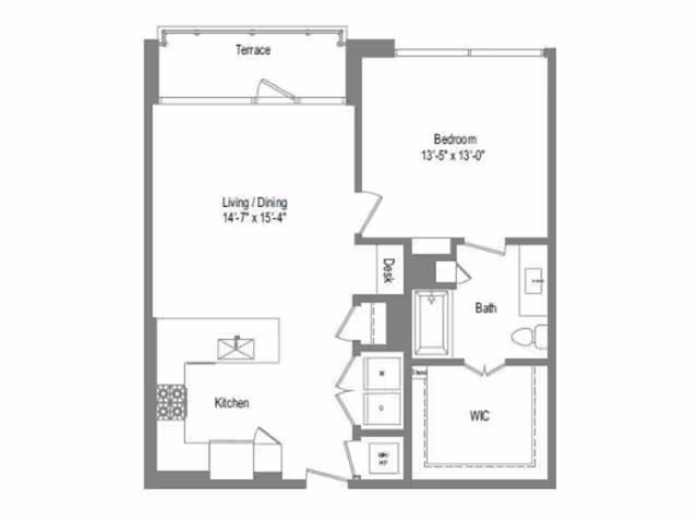 A6 1602 floor plan